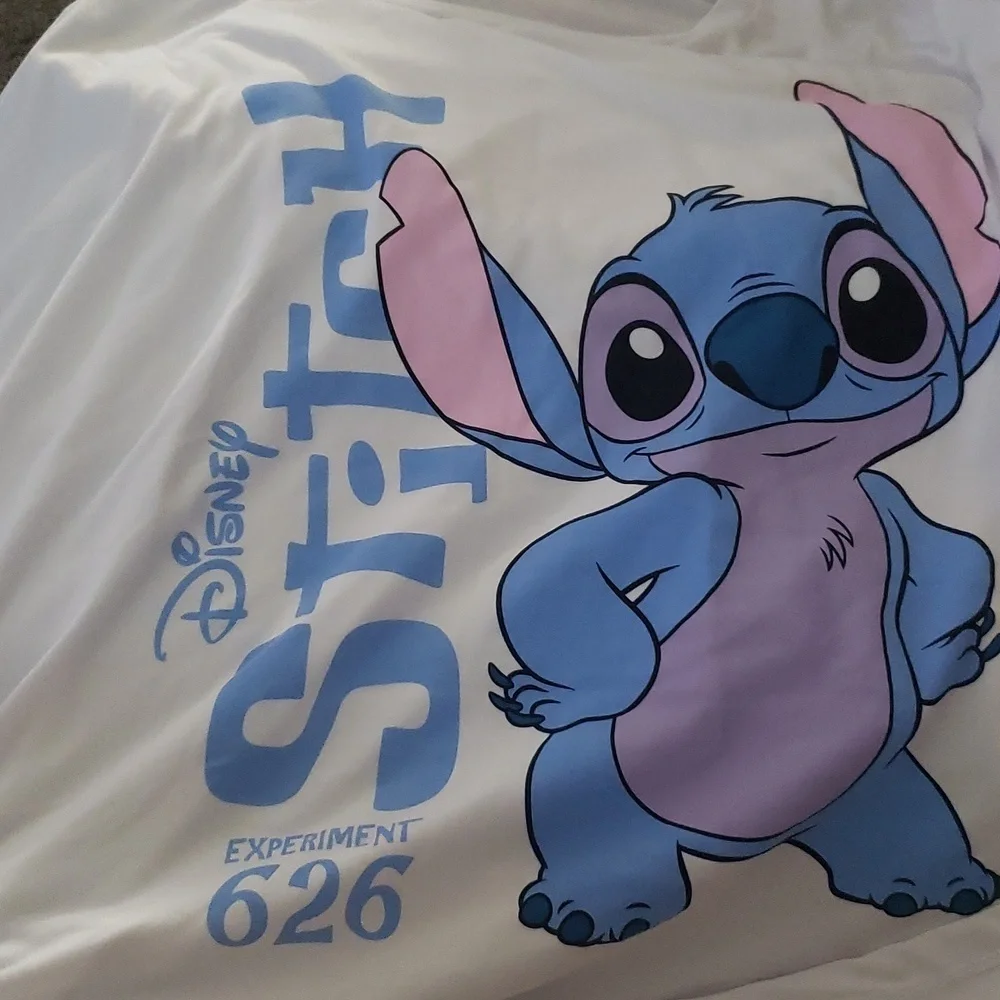 Disney Lilo Stitch 3XL Experiment 626 Pajama Shorts Tee Shirt Soft Set - Picture 6 of 7